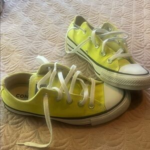 Converse Lemon Canvas Sneakers